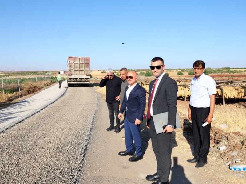Adıyaman'da kırsal ulaşım altyapısı güçleniyor